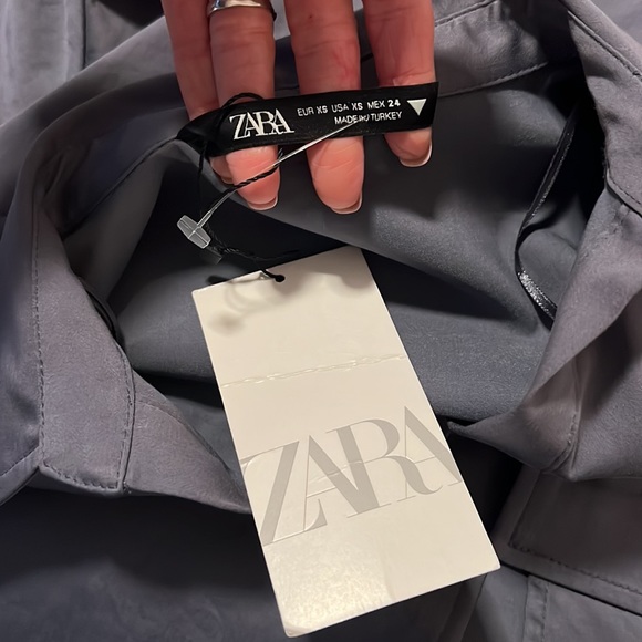 Zara Button Down Dress - Picture 4 of 6